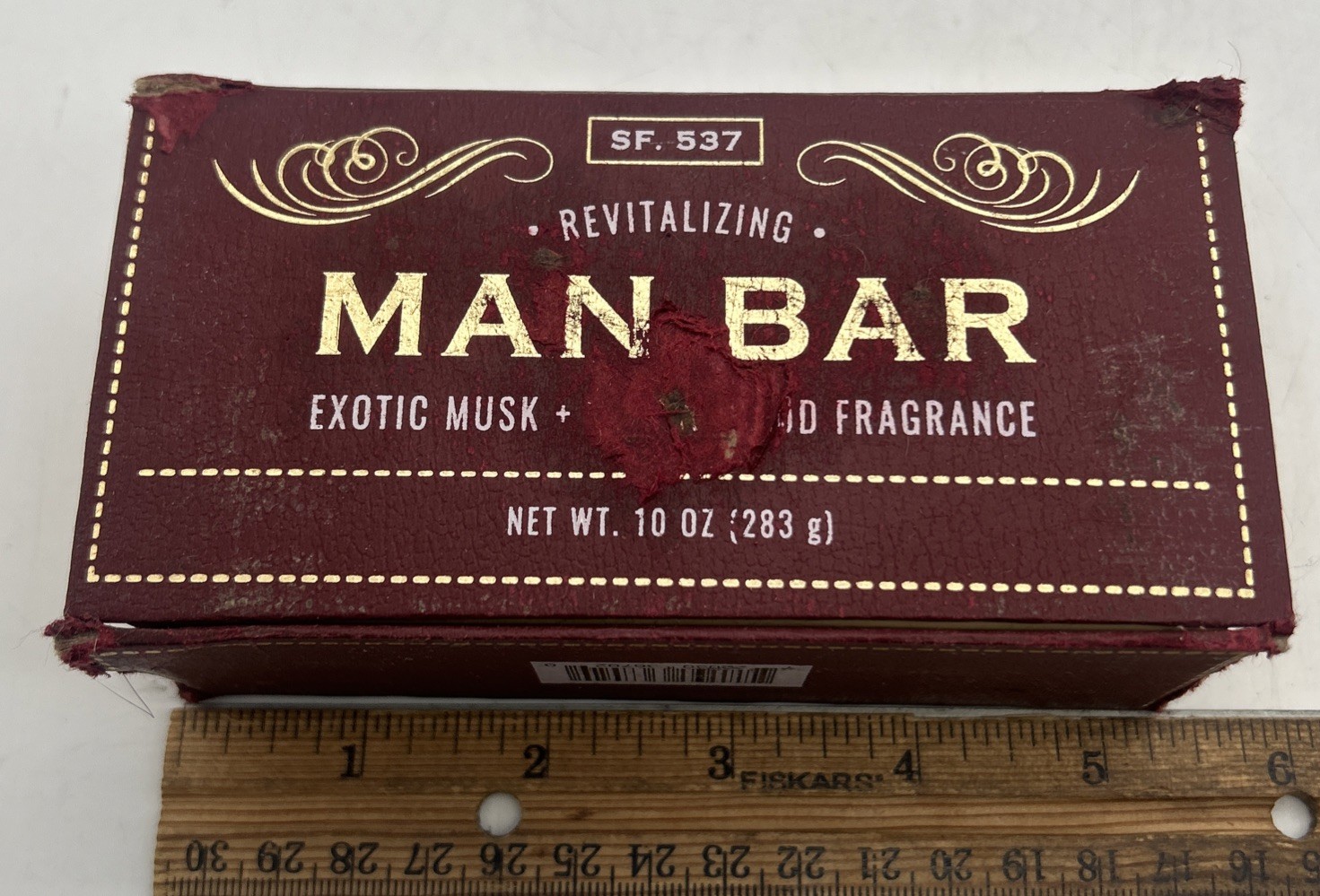 San Francisco Soap Company Revitalizing Man Bar Exotic Musk Sandalwood New SF537