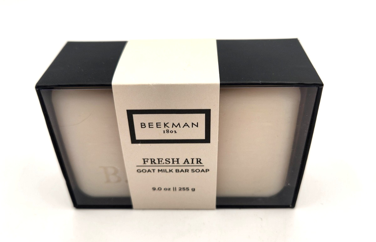 Beekman 1802 Fresh Air Goat Milk Bar Soap 9 oz NEW Unopened Made USA