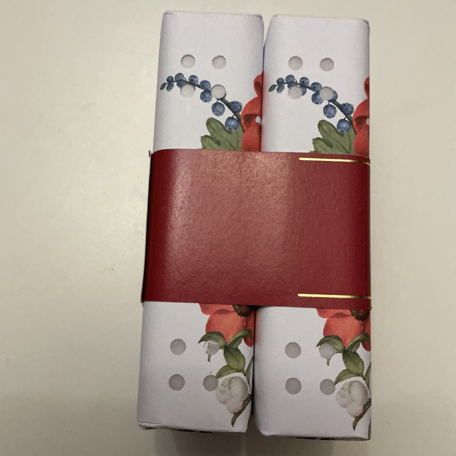 Vila Cardillium Poppy Scented Bar Soap Made in Portugal 2 bars 7oz each