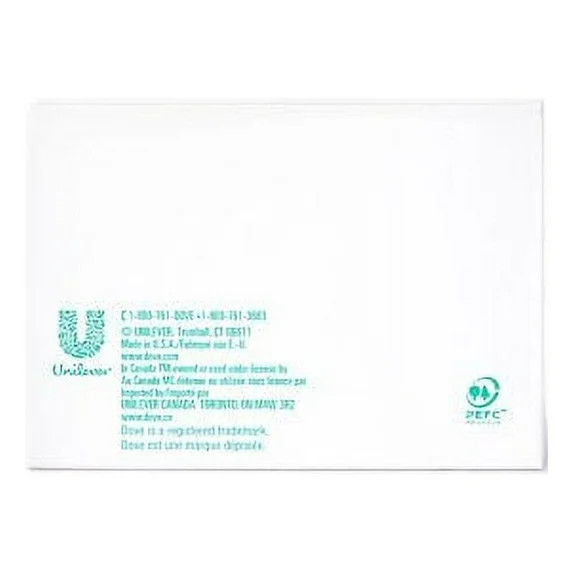 Dove Beauty Bar Sensitive 1/4 Moisturizing Cream Soap 3.75 oz – 16 Bars