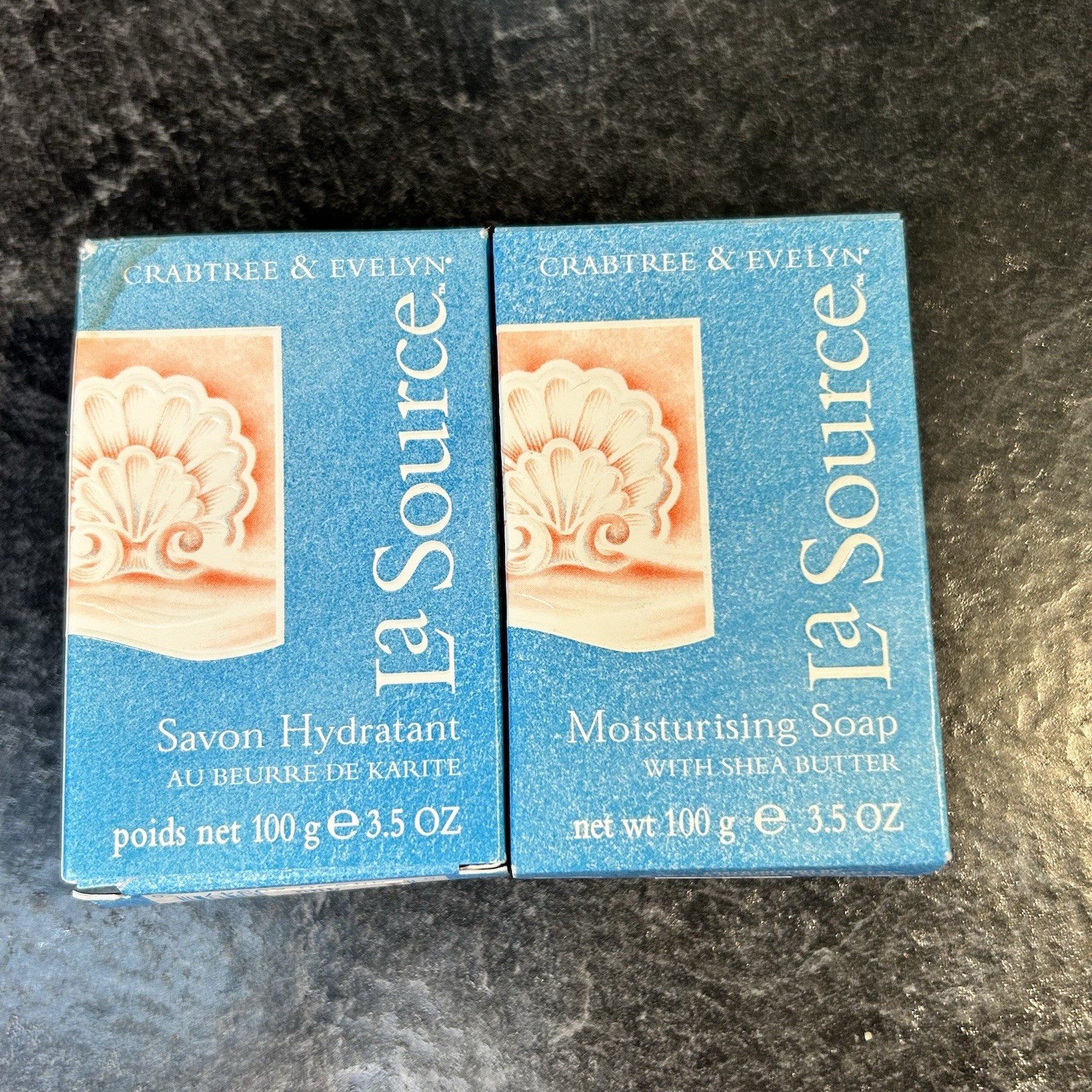 NEW Crabtree & Evelyn Original LA SOURCE Moisturizing Soap Bars & Shower Gel