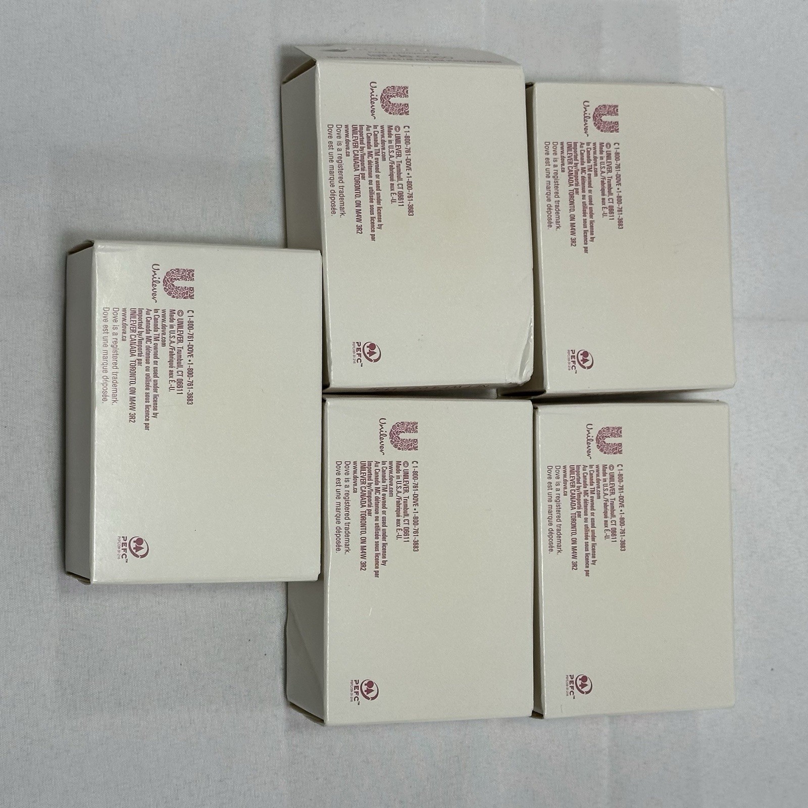 Lot 5 Dove Purely Pampering Coconut Milk Beauty Soap Bars Discontinued Rare NEW