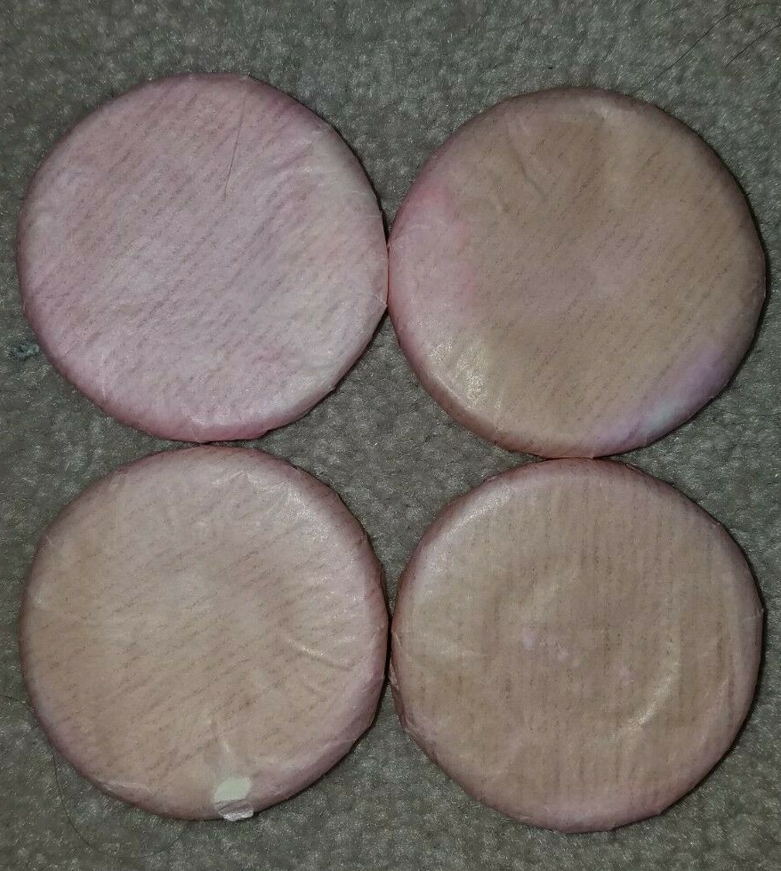 Lot of 4 Ecossential Bath & Body Natural Soap Made in Australia Travel Size