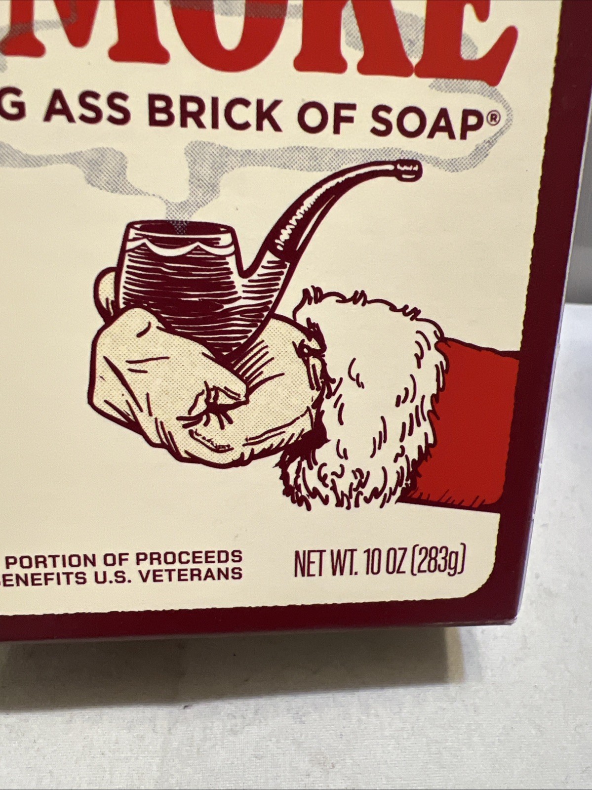 Duke Cannon Big Ass Brick of Soap Santas Pipe Smoke New