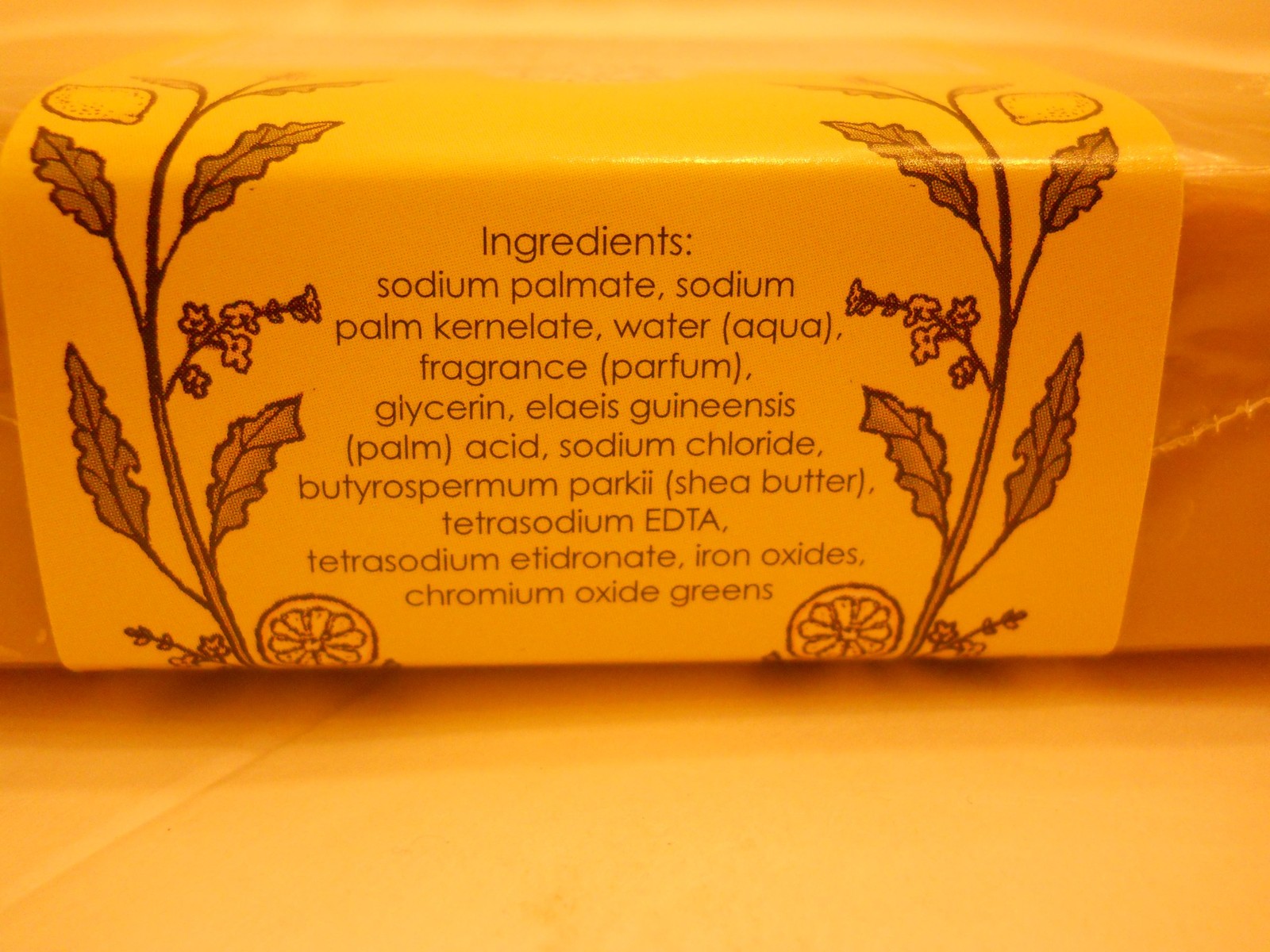 Lemon Verbena Verveine-Citron Triple Milled Soap