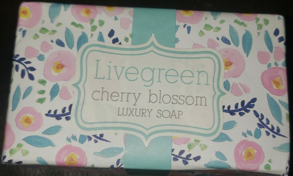 Livegreen Cherry Blossom Luxury Soap 8.5 Oz