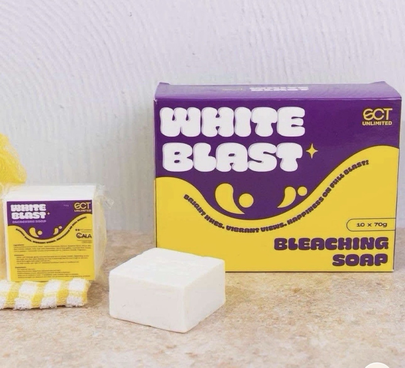 10 Bars SCT Unlimited White Blast Soap (1 Box)