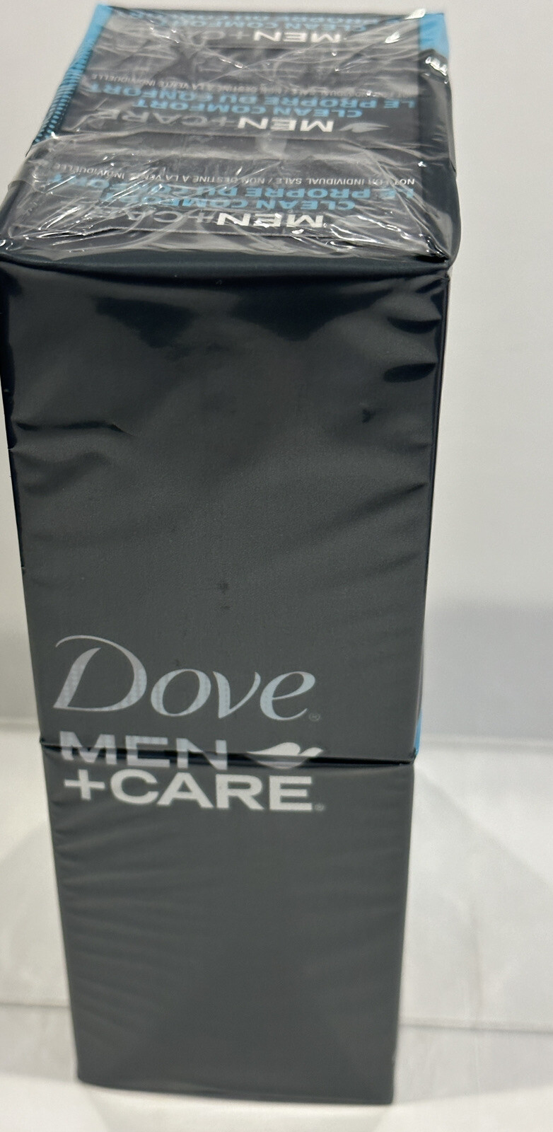 Dove Men Care Elements Body+Face Bar 6 x 4.0oz Moisturizing Cream NIB-6 Pcs.