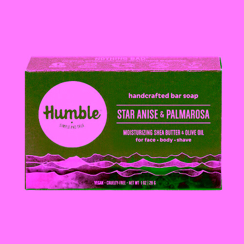 Bar Soap Travel Size Star Anise & Palmarosa 1 Oz By Humble Brands