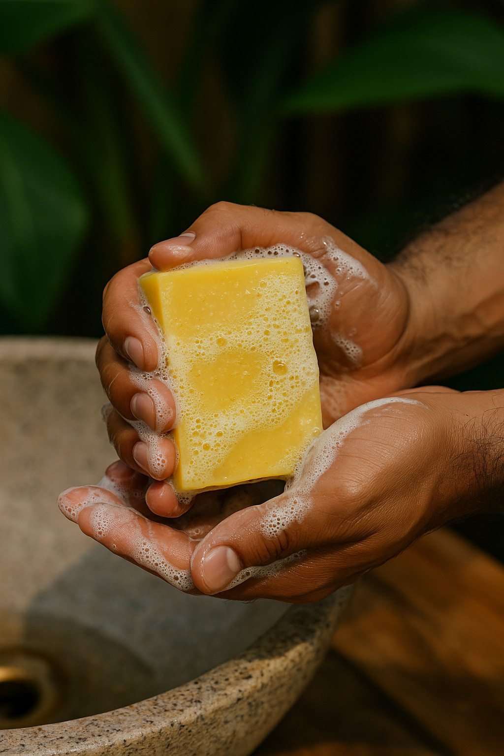 Tropical Island Scrub Cold Process Soap For Men