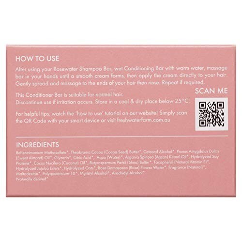 Freshwater Farm Australia BODY BAR Cleansing Rosewater + Pink Clay 7oz