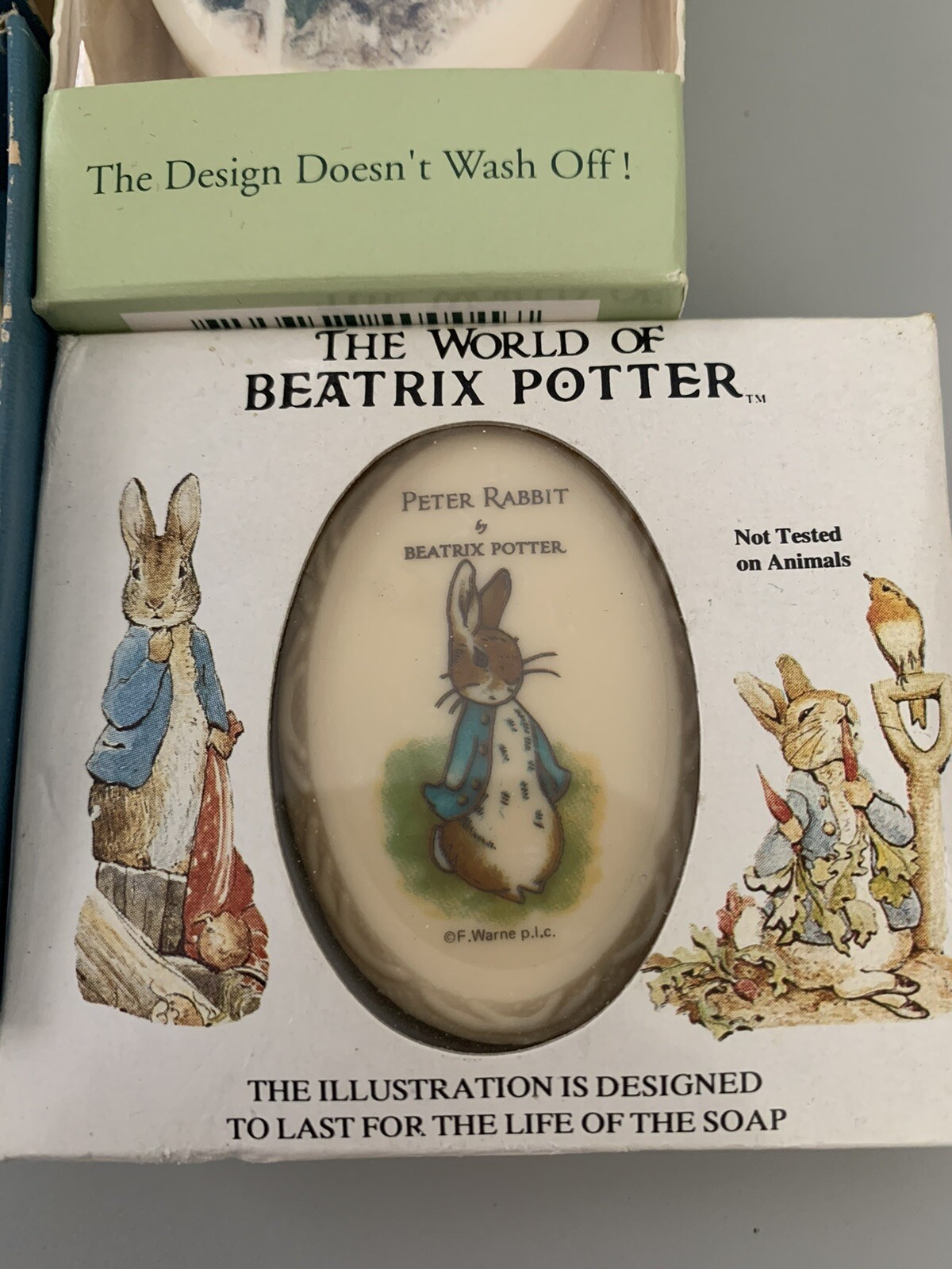 Decorative Soaps LOT OF 3 BOXES unused Hostess Guest Bath Beatrix Potter Avon +