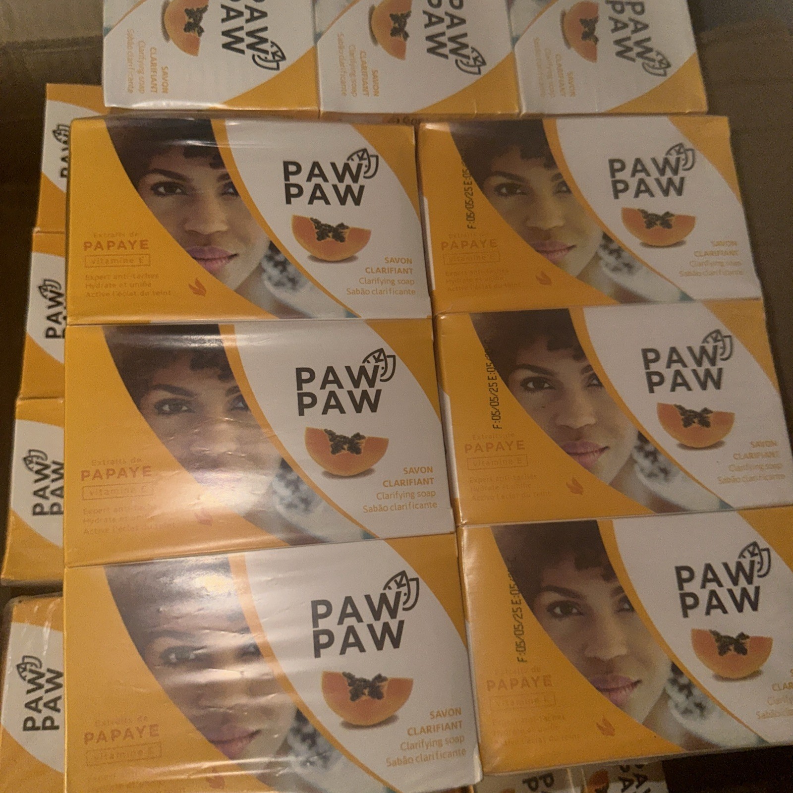Paw Paw Clarifying Soap with Vitamin E & Papaya Extracts – 180g 6pack