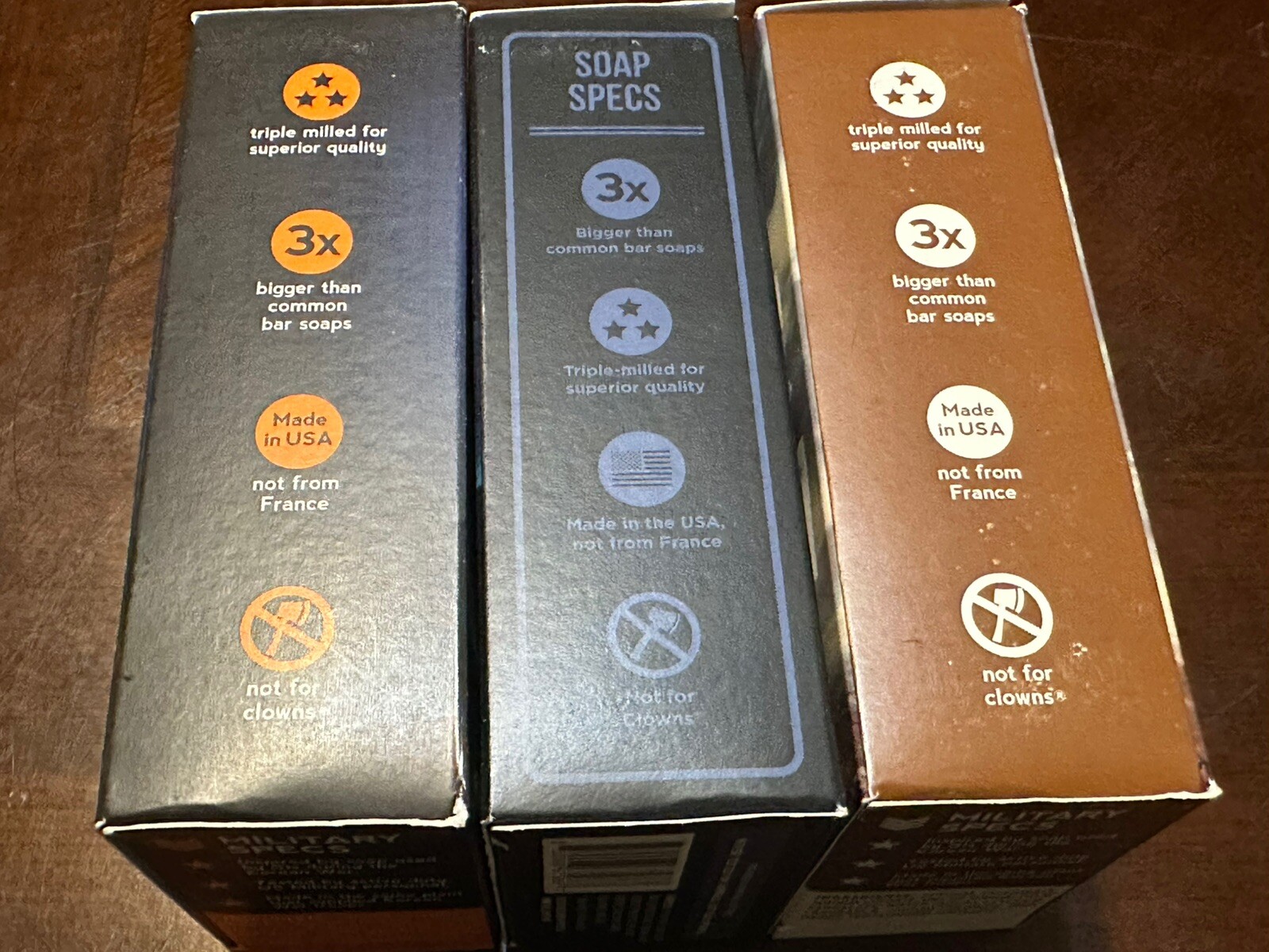 Duke Cannon Big Brick of Soap Bar Variety-Pack Masculine Scents, 10 oz Pack Of 3