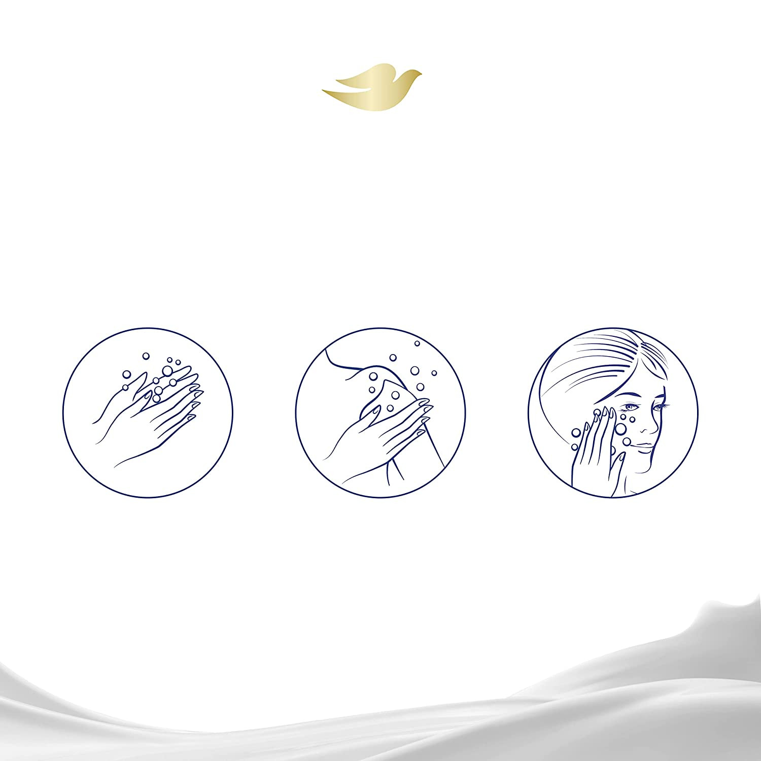 DOVE | Beauty Bar | Gentle Moisturizing Soap | Soft And Smooth Skin | Pack of 14