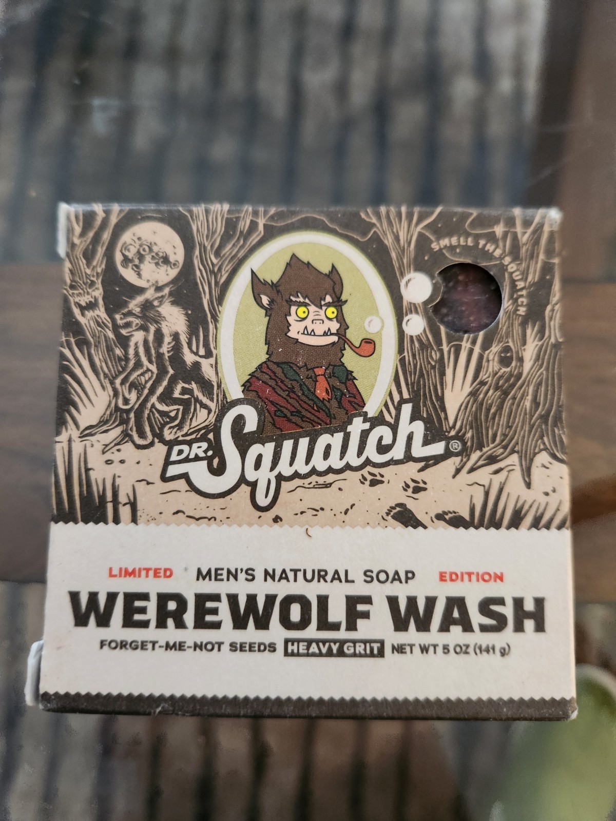 4 Pk Dr. Squatch Body Soap Limited Edition Halloween Bundle