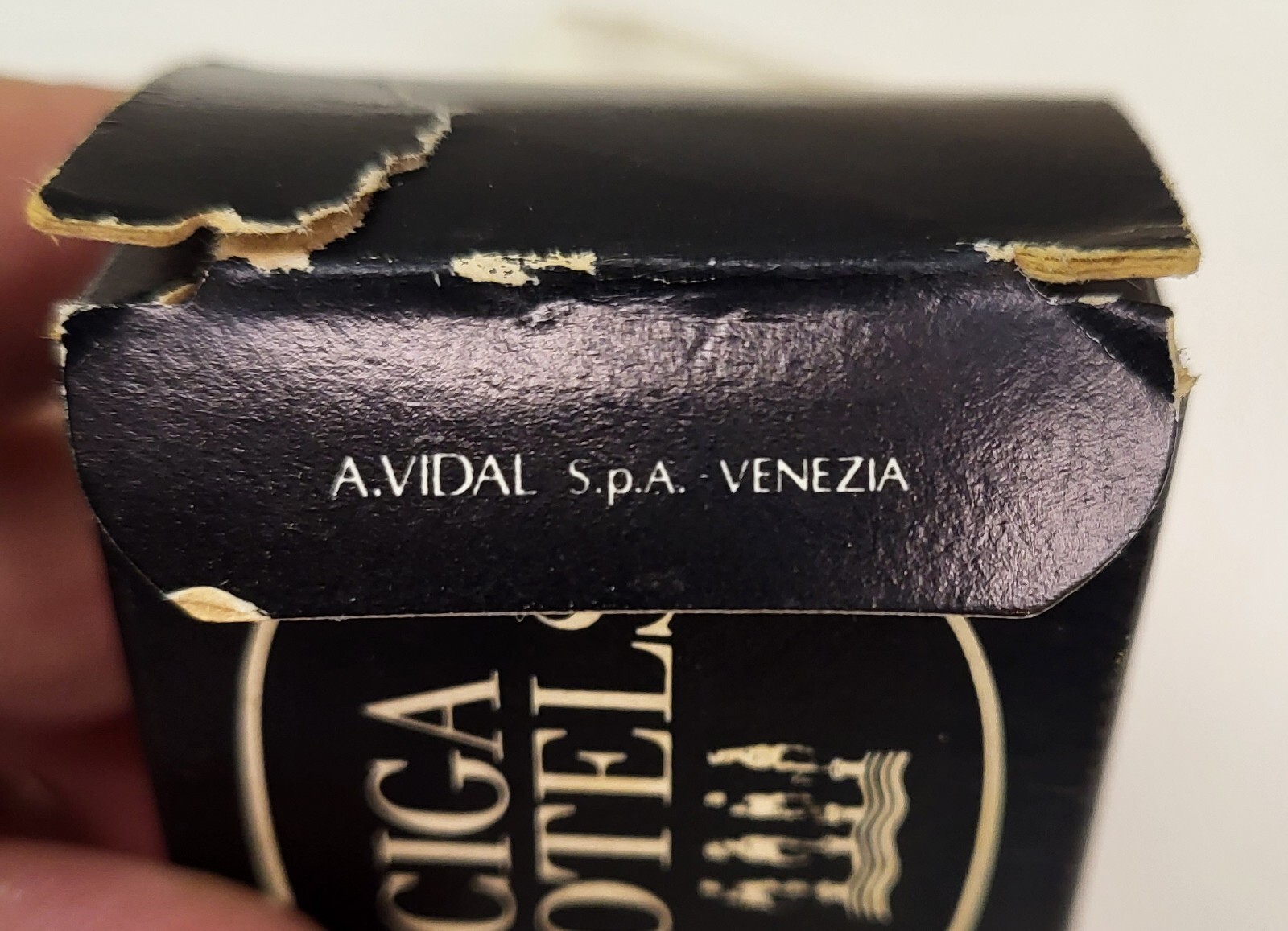 Vintage CIGA Hotels Perfumed Soap by A. Vidal SPA Venezia Italy SEALED IN BOX