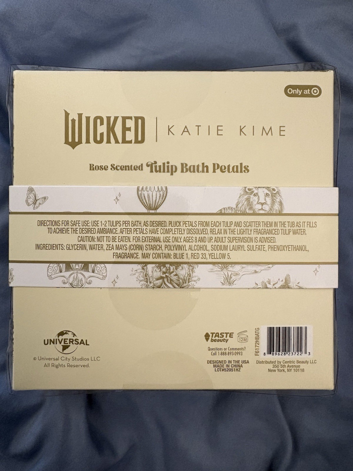 Wicked Merch – Katie Kime, Rose Scented Tulip Bath Petals 9 Count Flower Soap
