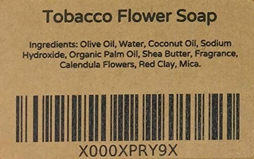 Tobacco Flower Soap – Natural, Vegan, Soaps ~ 2/4oz Bars ~ YANKEETRADERS®