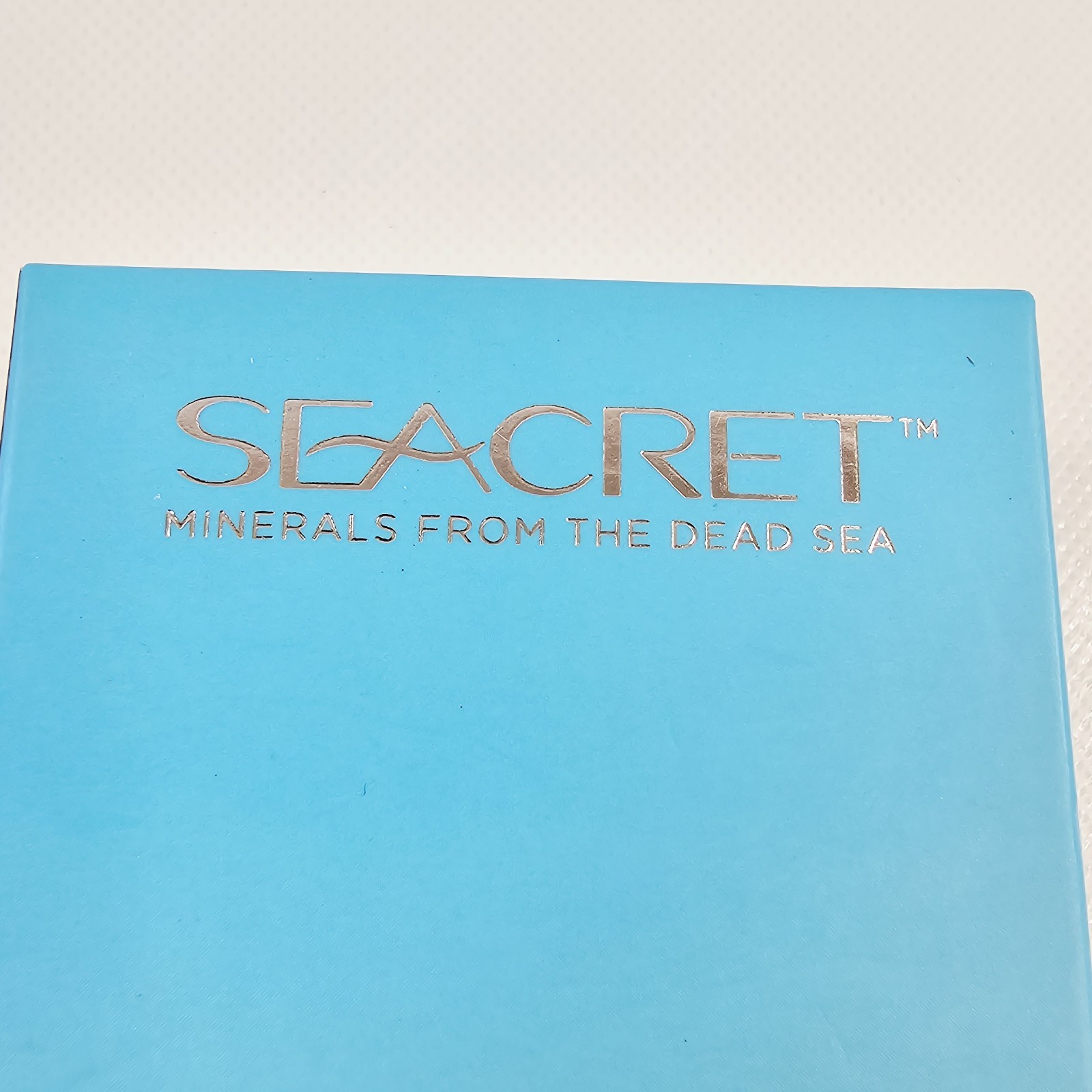 Seacret Minerals Dead Sea Mineral Rich Mud Soap 4.4oz Bar New Sealed In Box