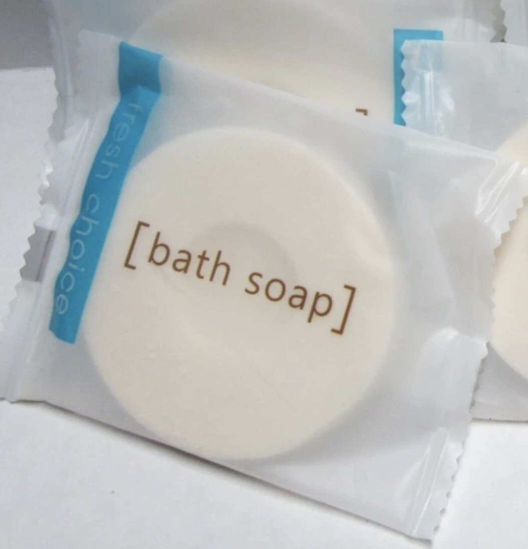 Fresh Choice Round Bath Soap Individual Bars! LOT OF 12!