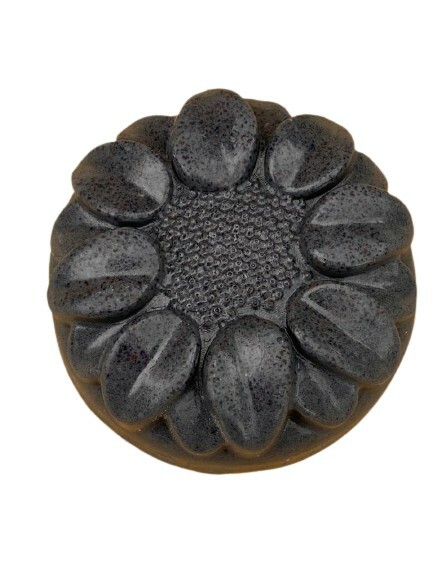 Activated Charcoal Hand Soap Unscented Black All Natural Oregano, Poppy Seeds