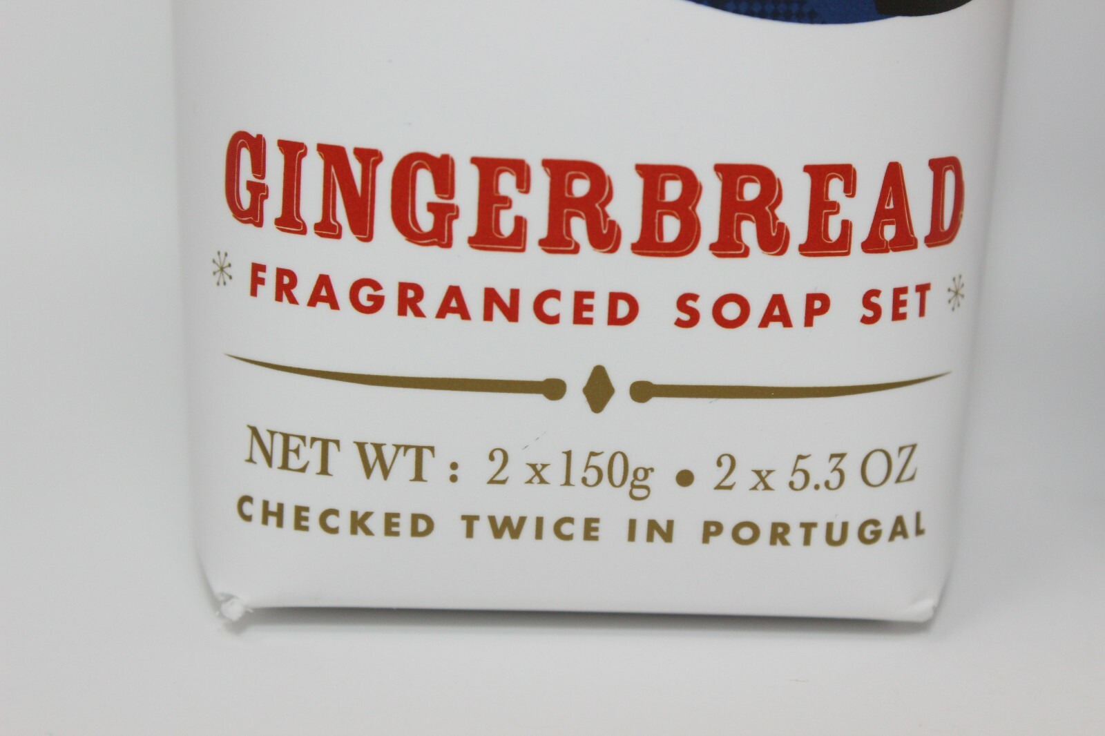 NEW CASTELBEL PORTO 2 SET OF 10.6 oz. GINGERBREAD, WINTER PINE SCENTED BAR SOAP