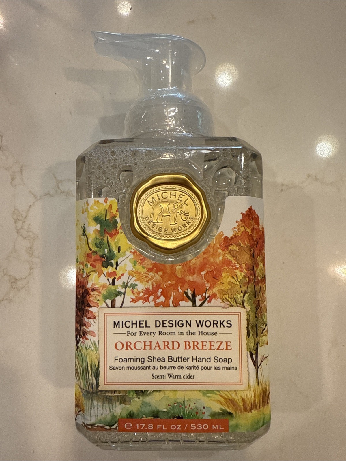 Michel Design Works Orchard Breeze SHEA BUTTER FOAMING HAND SOAP 17.8 Oz