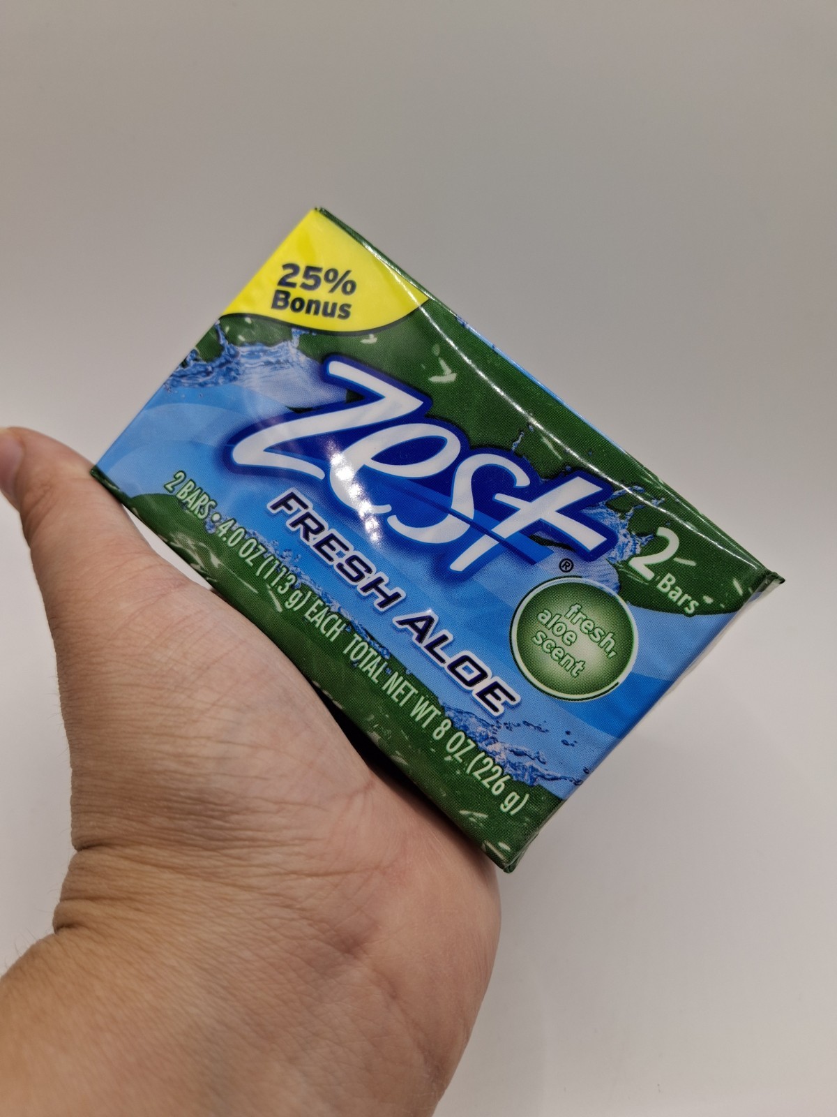 ZEST FRESH ALOE BAR SOAP Sealed 2 Bars 4oz Each NOS NEW USA MADE VINTAGE