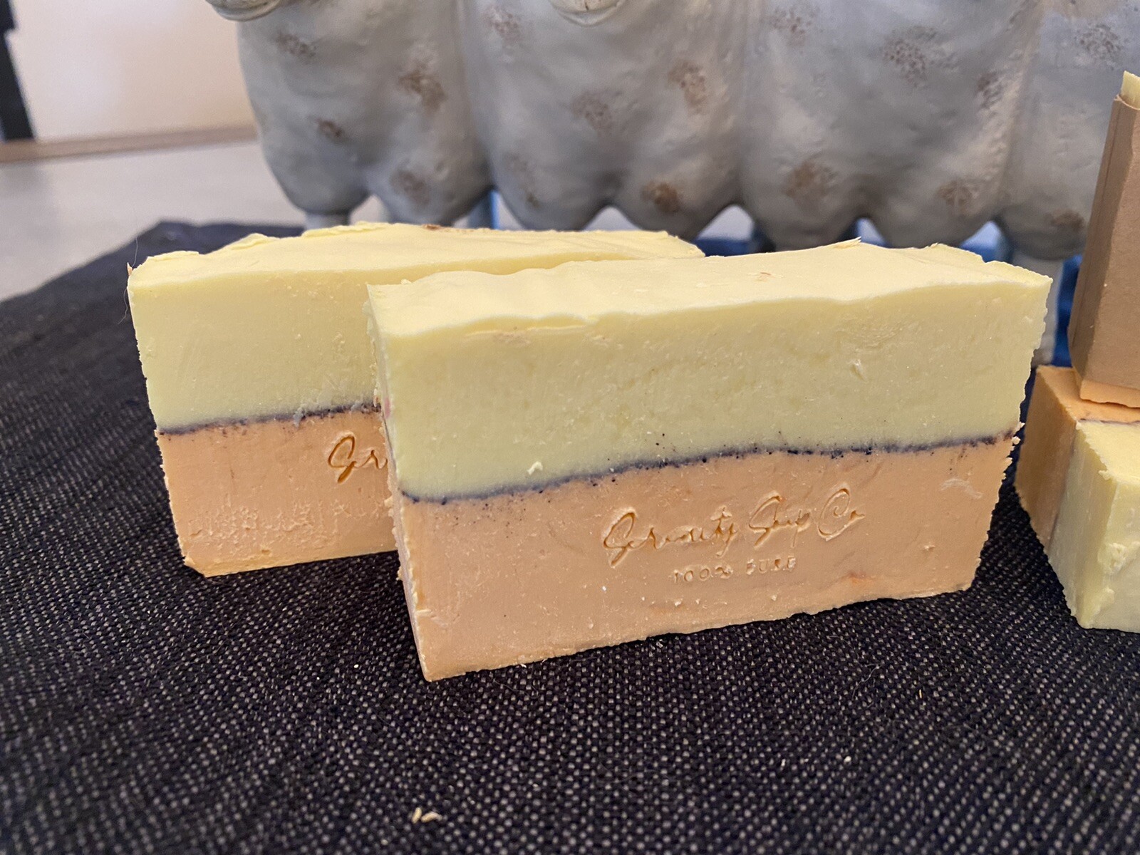 Handcrafted Organic Soap Sunshine & Poppies Natural Serenity Soap