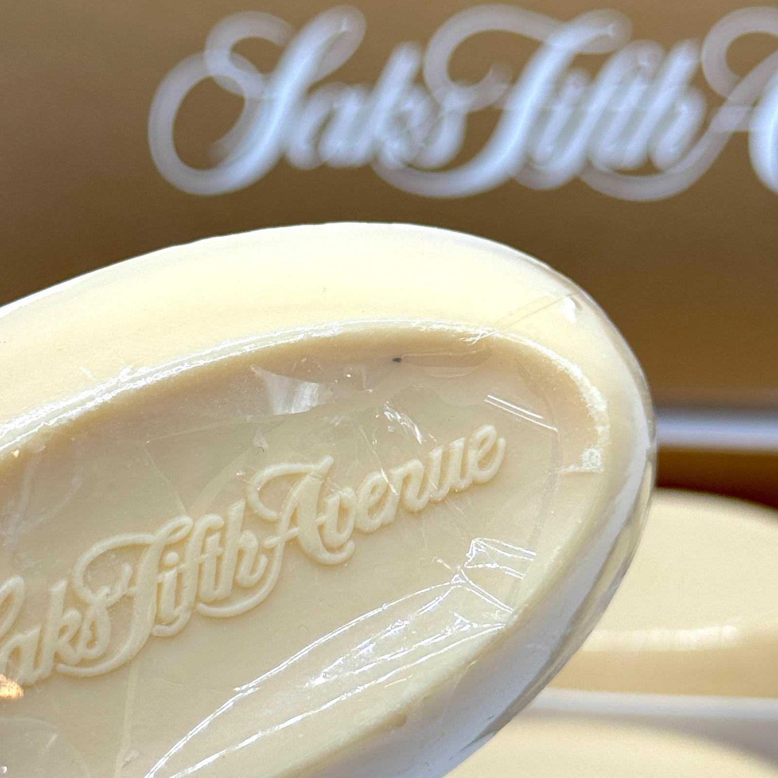 VTG Saks Fifth Avenue Fragrance 6 Soap Bars 21 oz New Old Stock Made England