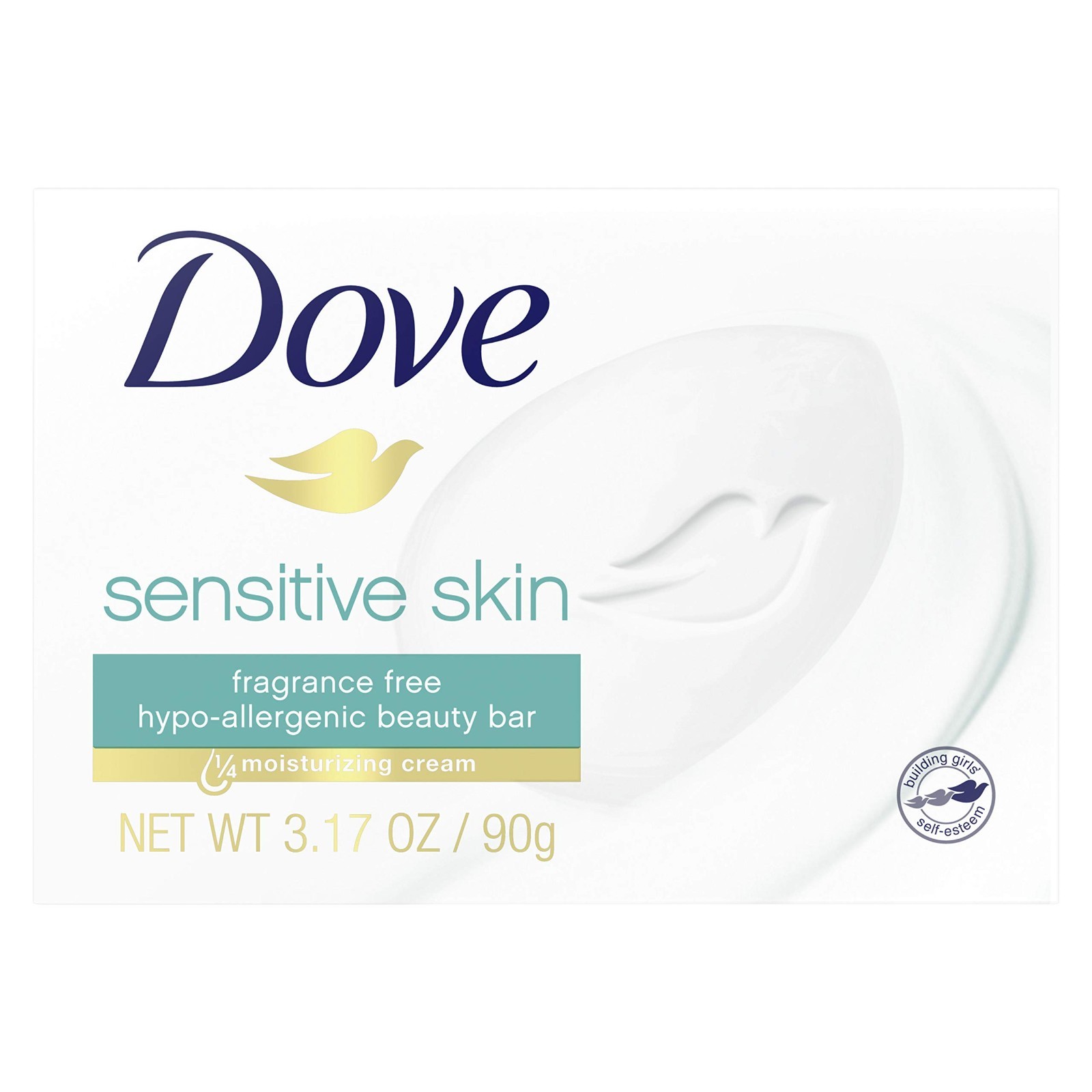 Sensitive Skin Bar Soap – 3.15 oz, 25.2 oz Total, Pack of 8 – Moisturizing & Gen