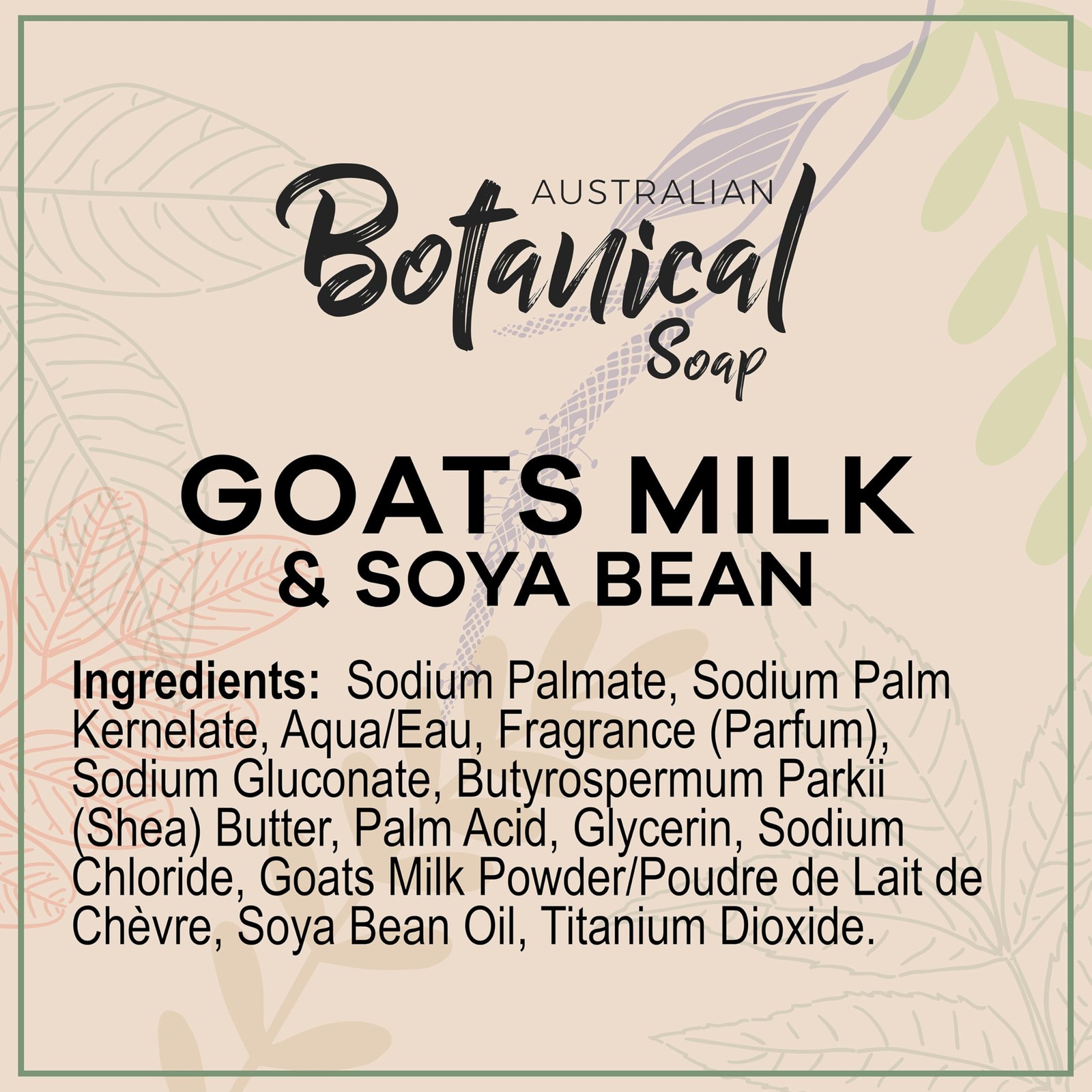 Goat Milk Soap Bars 6.8 OZ – Natural Shea Butter Soya Bean Oil All Skin Types