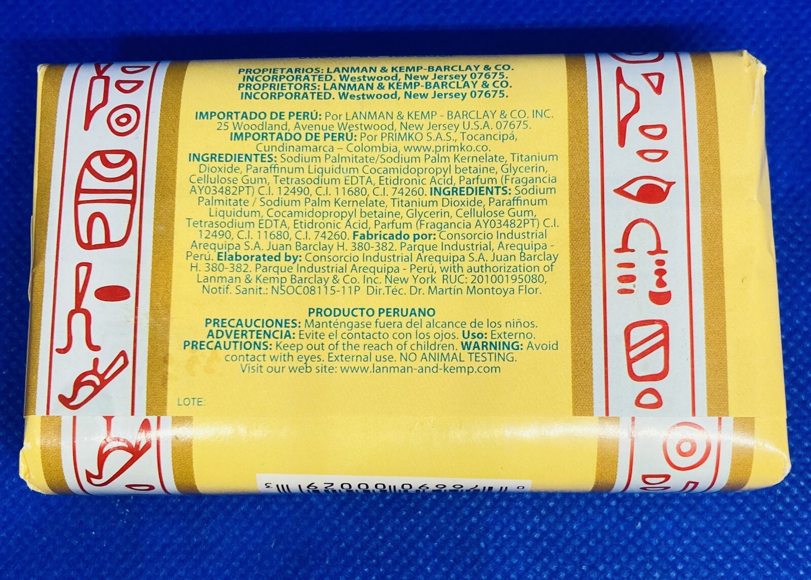 Patchouli Soap Murray & Lanman Scented Bar Soap 3 x 3.35 oz