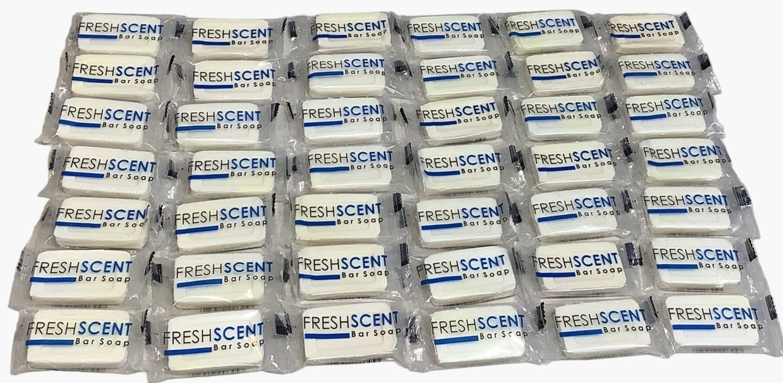 42 FreshScent Bar Soap Travel Size Hotel Soaps Individually Wrapped Fresh Scent
