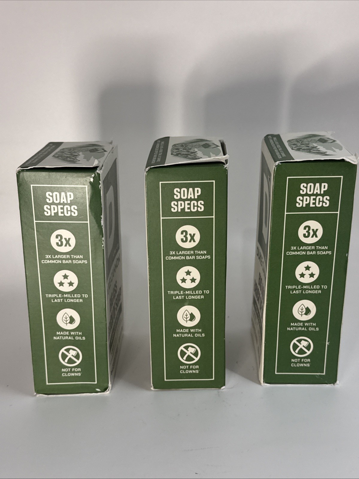 3x- Duke Cannon Big Ass Brick Soap High Country 10oz Benefits Vets New Scent