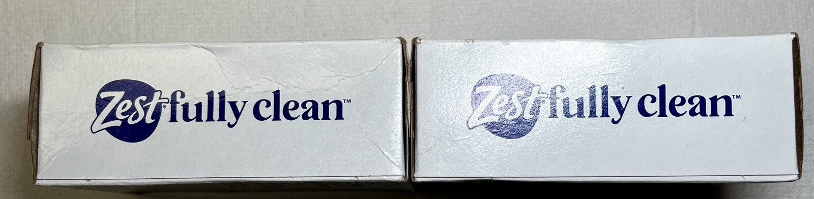 Lot Of 2 Zest Zestfully Clean 4.12 oz. Bar Soap Vintage New in Box