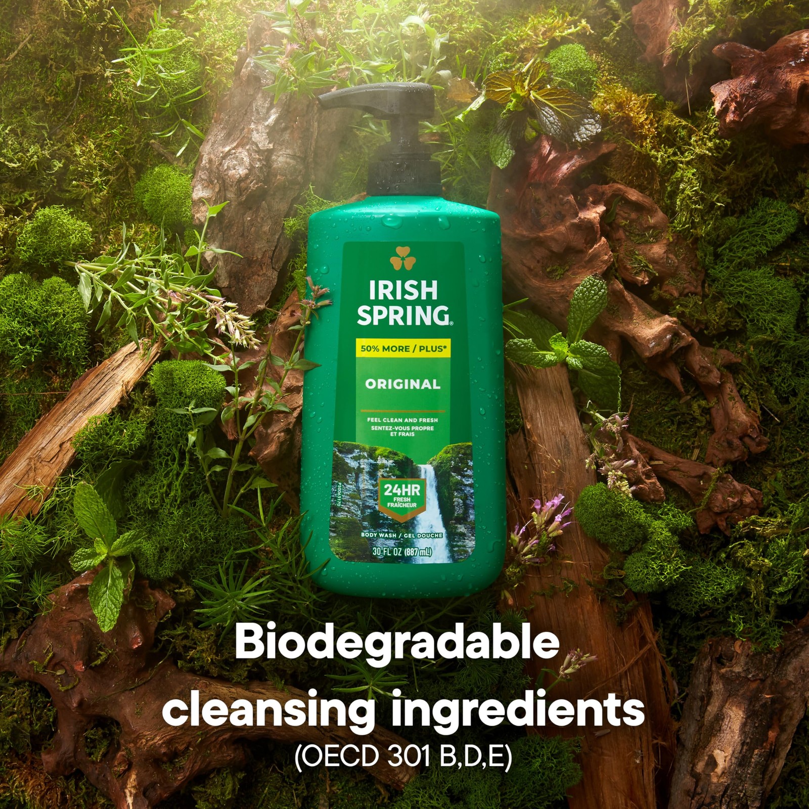 Irish Spring Original Moisturizing Body Wash 30 Ounce (Pack of 1),