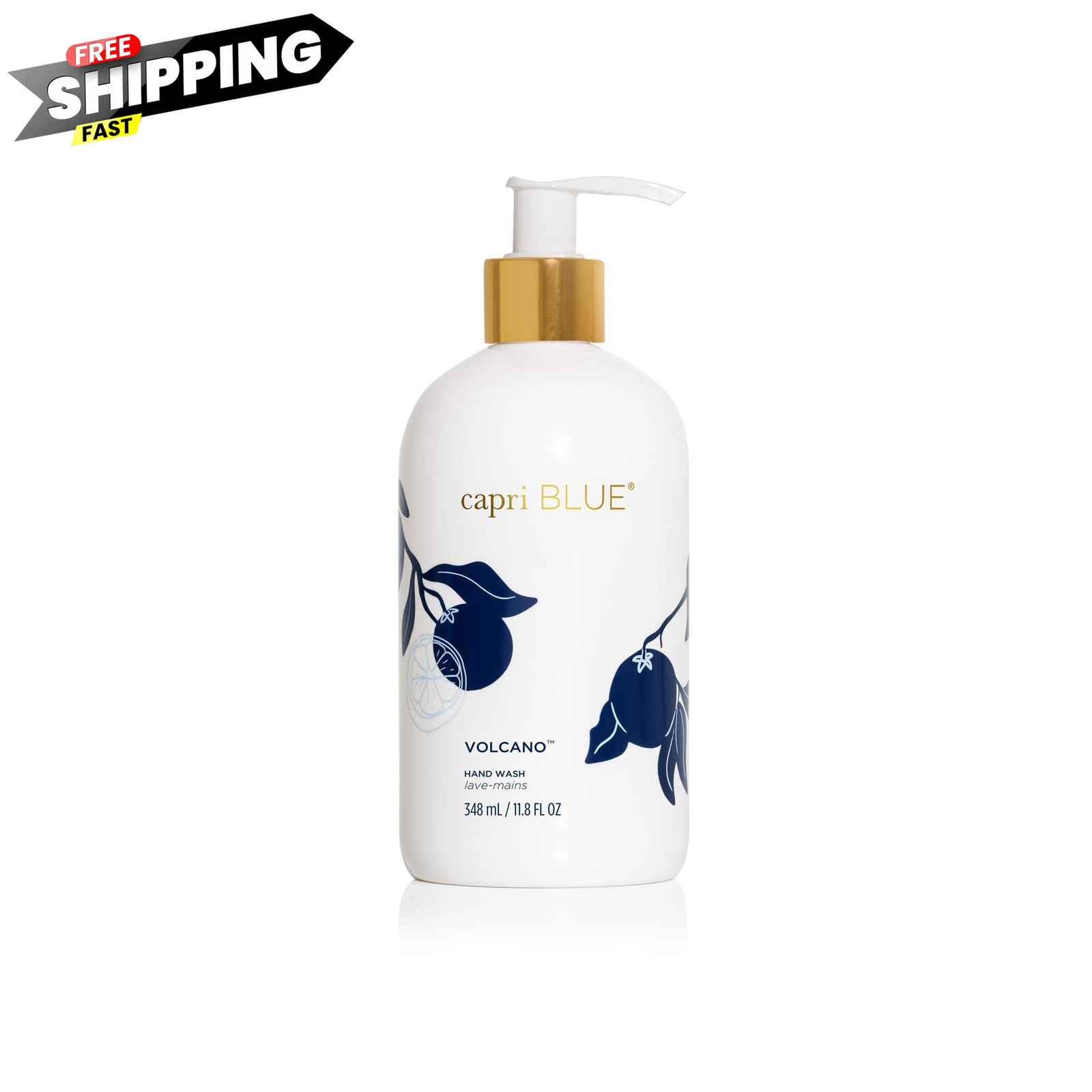 Capri Blue Hand Wash Soap – Flora Edit 1 Count (Pack of 1), White &