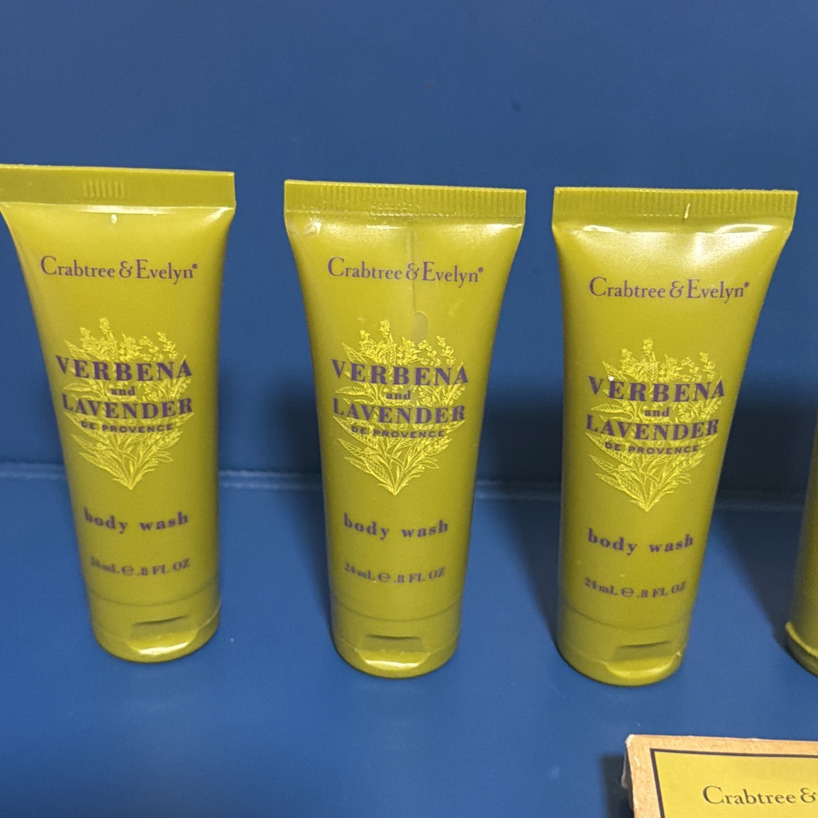 Crabtree & Evelyn Bath Shampoo,Conditioner, Body Wash &Soap- Travel Size 7 pcs