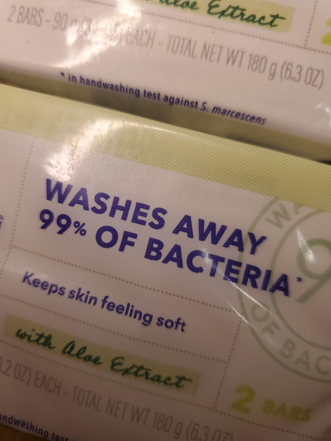 3.2oz (4 Count) Safeguard Bar Soap Fresh Clean Scent with Aloe Extract, Bacteria