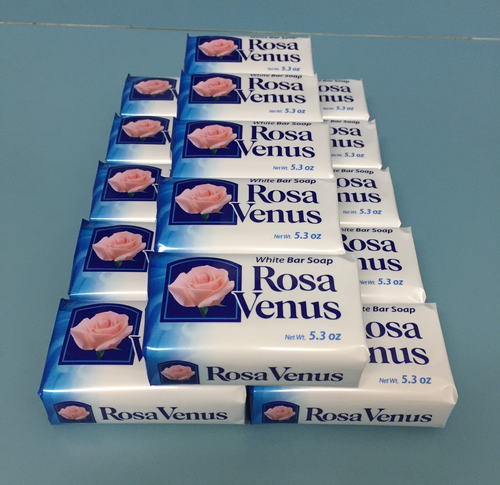 Lot of 15 Rosa Venus White Bar Soap 5.3 oz – Classic Gentle Scented Bars