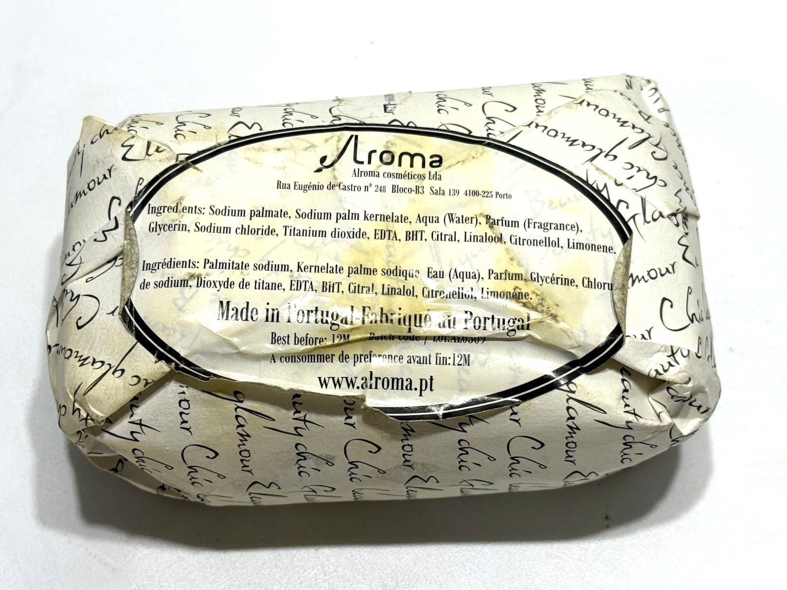 Sapone Italy Lemon Rose , Bella Portugal Alroma, Tuberose Tonsavon France Soaps
