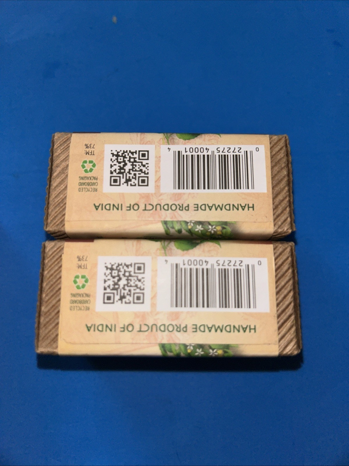 Lot 3 Natrulo & auromere Tumeric Soap Bars (11980)