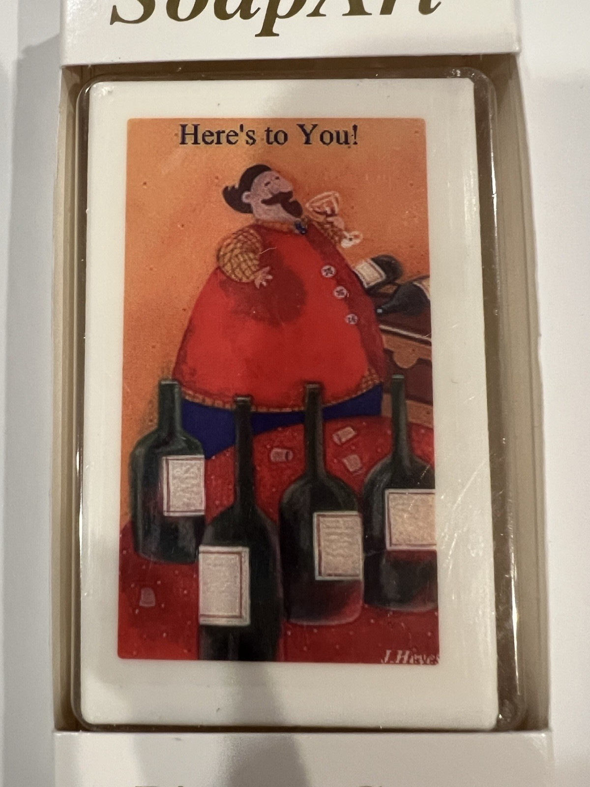 Soap Art Picture Lot Of 8 Bars Chef Cooking Dancing Wine Baking Welcome Home