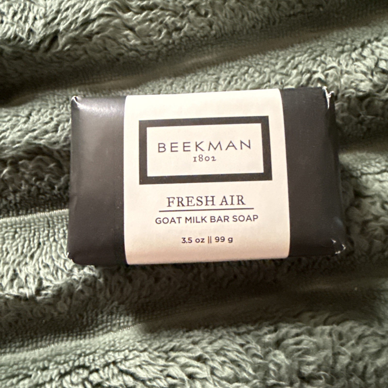 Beekman 1802 Fresh Air 3.5 Oz Bar Soap New Sealed in Package