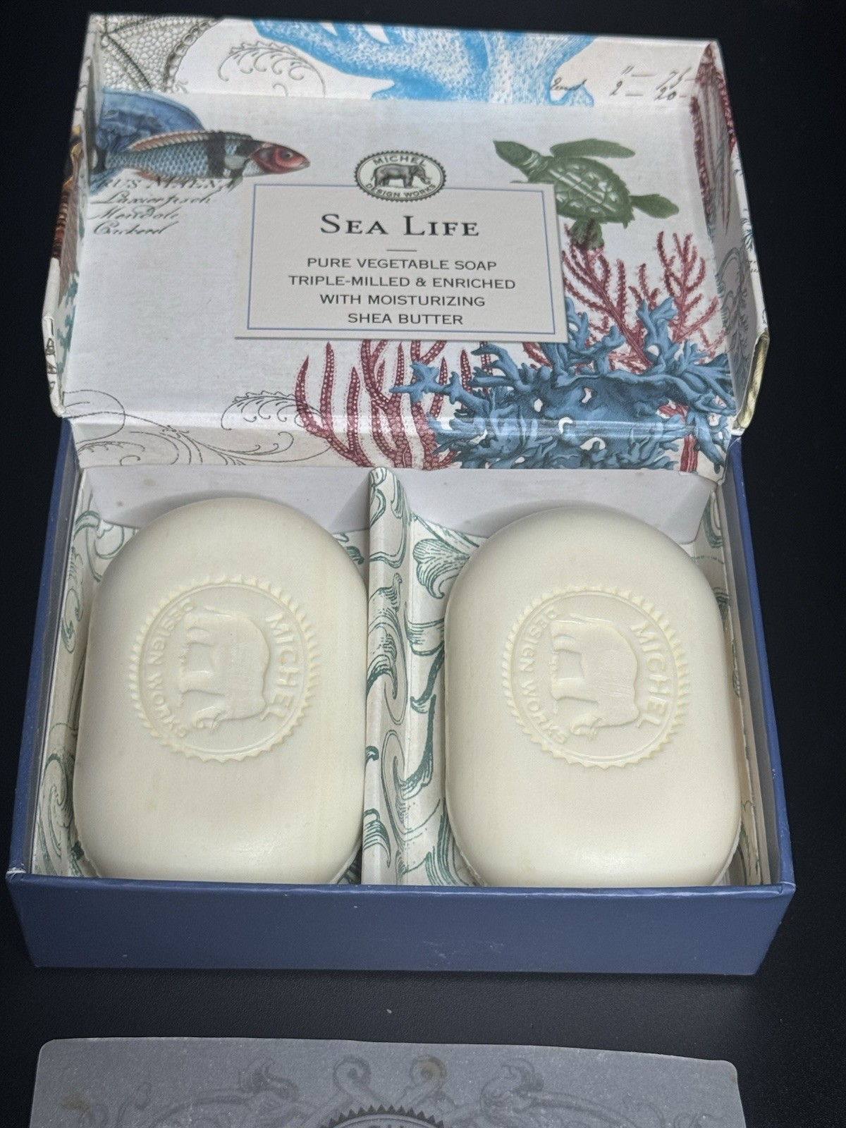 Michel Design Works Sea Life Shea Butter Bar Soap 4.5oz Each 2 Pack