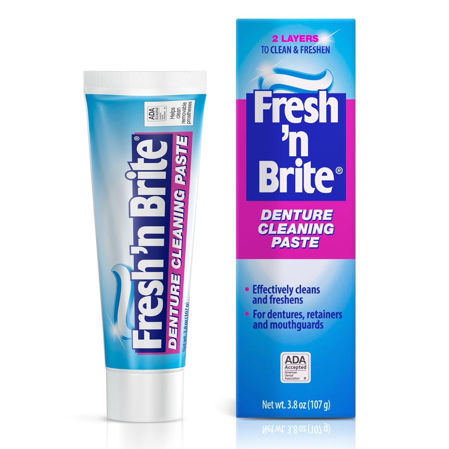 Fresh ‘N Brite Denture Cleaning Paste, 3.80 Ounce