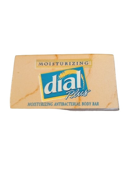 Dial Plus Moisturizing Bar Soap Normal to Dry Skin 2 Oz Sample Size Vintage