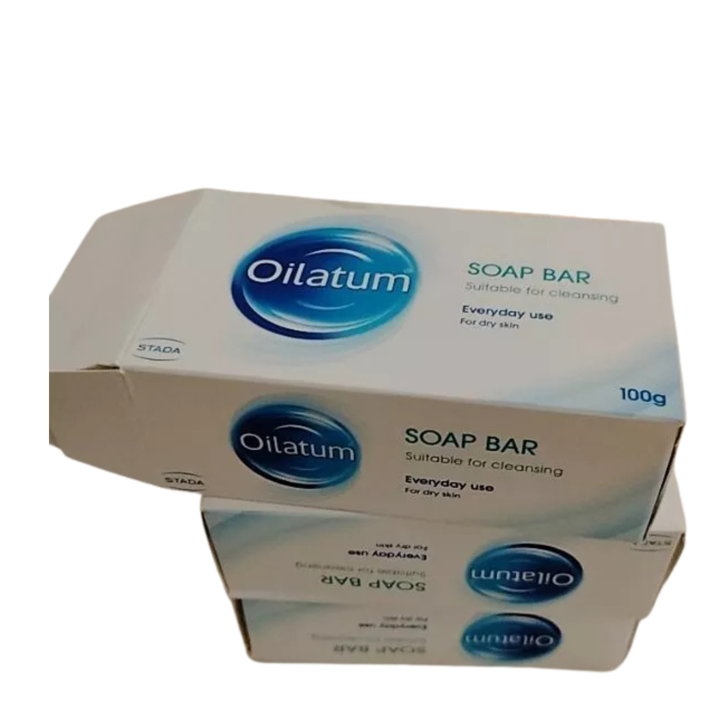 3X Oilatum Soap Bar for Dry & Sensitive Skin Calm and Soothe Dry, Itchy Skin